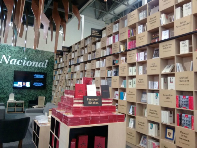 Colores y diversas figuras, el atractivo de acomodar libros